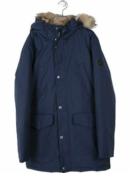 Bamburgh II Winter Jacket Parka Navy Blue