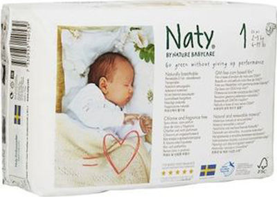 Naty Newborn Πάνες με Αυτοκόλλητο No. 1 για 2-5kg 26τμχ