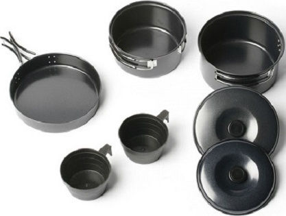 Vango Set De Vase De Gătit Pentru Camping Set De Vase De Gătit 2 Persoane 1400ml