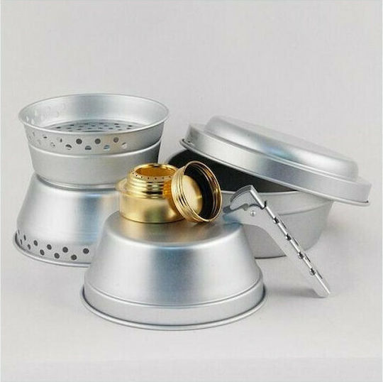 Mil-Tec Set de vase de gătit pentru Camping Set de gătit din aluminiu