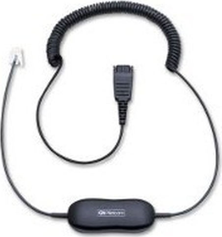 Jabra GN1216 Кабел за бързо свързване (QD) към RJ-9 0,8 м (88001-04)