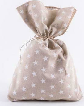 Eurolamp Fabric Sack for Gift White 34x47cm.