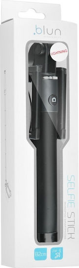 SSMN-02 Selfie Stick με Καλώδιο Lightning Μαύρο