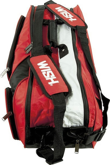 Wish 2 Racket Tennis Bag Red
