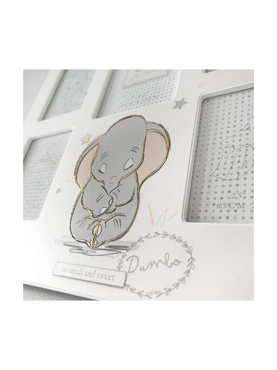 Disney Precious Little Baby Magical Beginnings Παιδική Κορνίζα Ξύλινη Λευκή