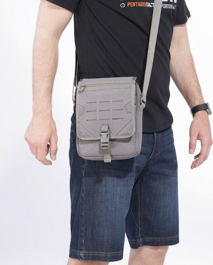 Pentagon Messenger Military Pouch Shoulderbags made of Polyester Wolf Grey 2.8lt