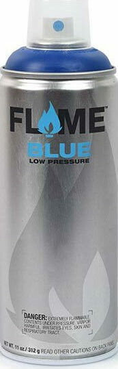 Flame Paint Σπρέι Βαφής FB Ακρυλικό με Ματ Εφέ True Blue 400ml