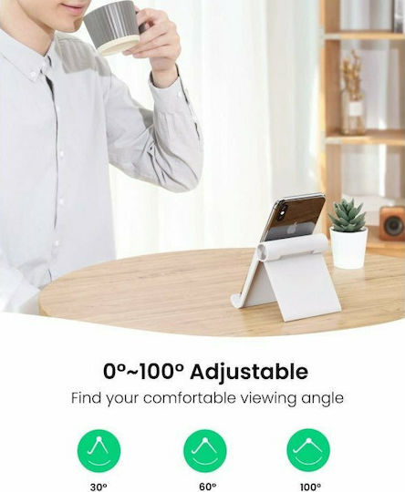 Ugreen Multi-Angle LP115 Tablet Stand Desktop Until 10" White