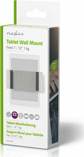 Nedis TWMT100SI Βάση Tablet Τοίχου έως 12" σε Ασημί χρώμα