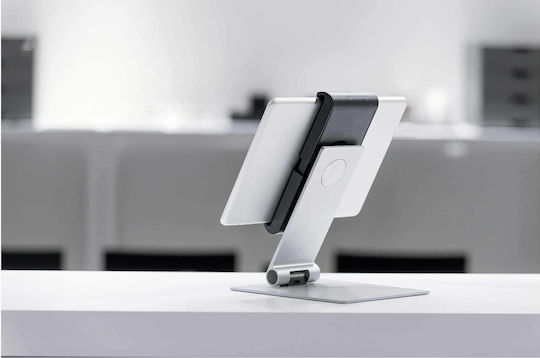 Durable Table Stand pentru tabletă Birou în culoarea Argintiu