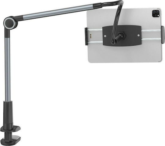 Baseus Otaku Life Rotary Lazy Holder Tablet Stand with Extension Arm Until 12.9" Gray