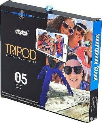 Ezra ST05 Cell Phone Tripod Blue