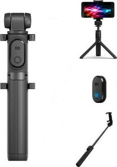 Xiaomi Mi Bluetooth Selfie Stick Cell Phone Tripod Black