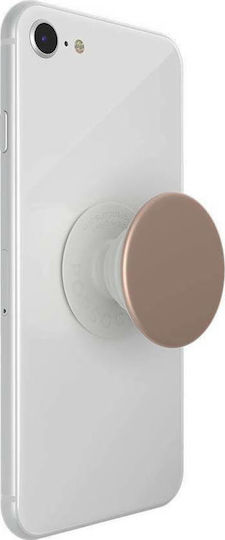 PopSockets Rose Gold Aluminum White