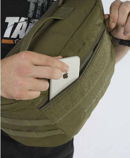 Pentagon Telamon Military Pouch Chest made of Polyester Coyote 8.5lt