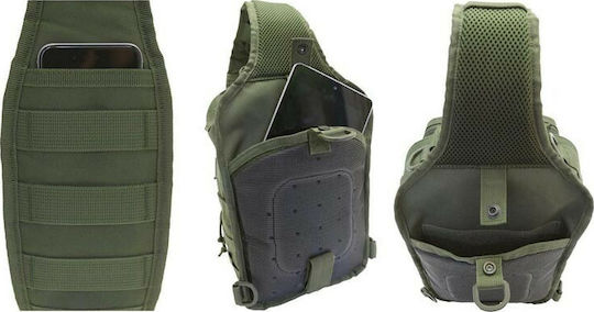Brandit Us Cooper EDC Sling Military Pouch Chest made of Polyester Black 8lt