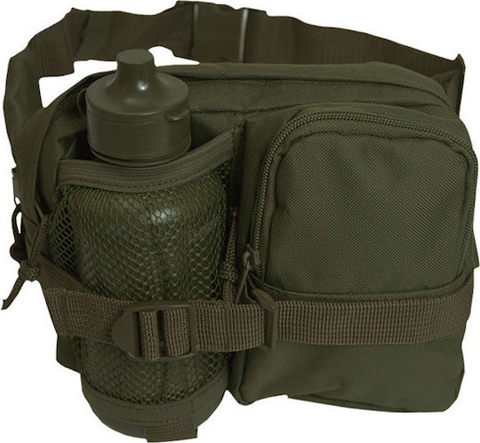 Mil-Tec Military Waist Bag Made of Khaki Polyester 1L