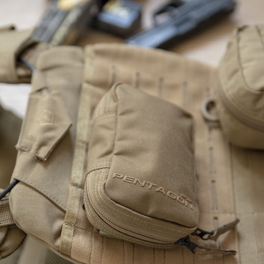 Pentagon Kyvos Military Pouch Belt made of Cordura Black 0.5lt
