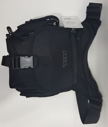 Polo Shoulder Gun Στρατιωτικό Τσαντάκι Ώμου από Cordura Μαύρο 5lt