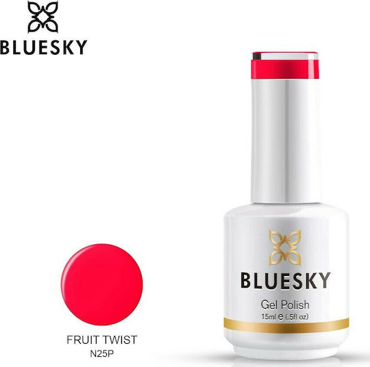 Bluesky Classic Halb-permanenter Nagellack Fruit Twist N25P 15ml 1Stück