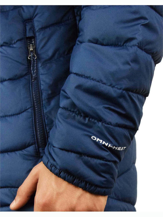 Powder Lite Winter Jacket Puffer Waterproof Navy Blue