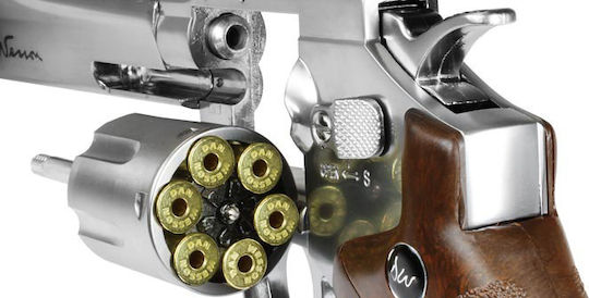 Asg Аеропистолет CO2 Dan Wesson 8" Silver 4.5мм