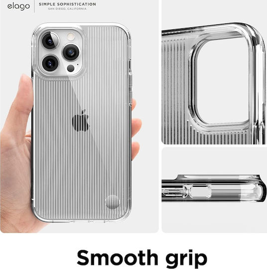 Elago Urban Back Cover Σιλικόνης 1.5mm Διάφανο (iPhone 13 Pro Max)