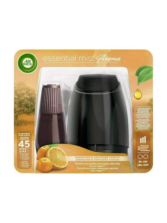 Airwick Aromatherapy Diffuser Citrus Black 20ml S4603022