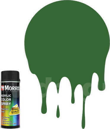Benman Σπρέι Βαφής Acrylic με Γυαλιστερό Εφέ Emerald Green RAL 6001 400ml
