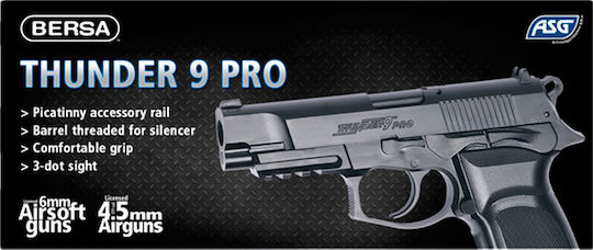 Asg Αερο Pistole CO2 Bersa Thunder 9 Pro