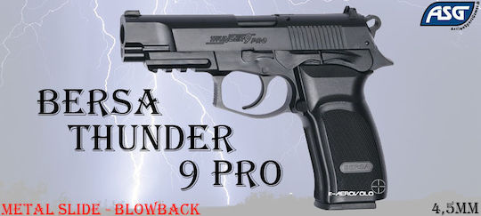 Asg Αερο Pistole CO2 Bersa Thunder 9 Pro