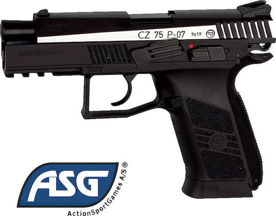 Asg Αερο Pistole CO2 CZ 75 P-07 Duty Dual Tone Blowback