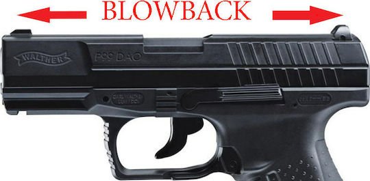 Umarex Pistol cu Aer CO2 Walther P99 DAO 6mm