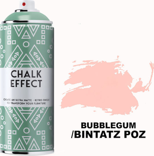Cosmos Lac Chalk Effect Spray Κιμωλίας N12 Bubblegum Ροζ 400ml N12