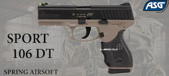 Asg Pistol cu Aer cu Arc Sport 106 DT 6mm