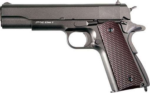 KWC Pistol cu Aer CO2 M1911 Metal complet 4.5mm
