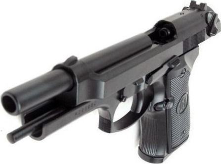 Asg Pistol cu Aer cu Gaz Beretta M9 Recul 6mm