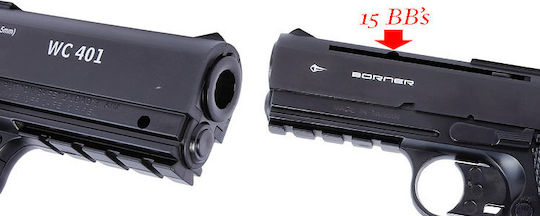 Borner Αερο Pistole CO2 WC401