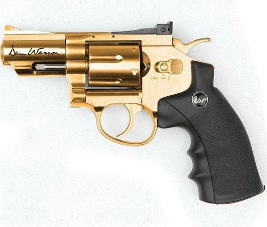 Asg Аеропистолет CO2 Dan Wesson 2.5" Gold Revolver Airgun 4.5мм