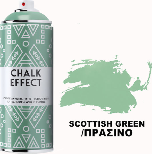 Cosmos Lac Chalk Effect Spray Chalk N08 Scottish Green 400ml N08