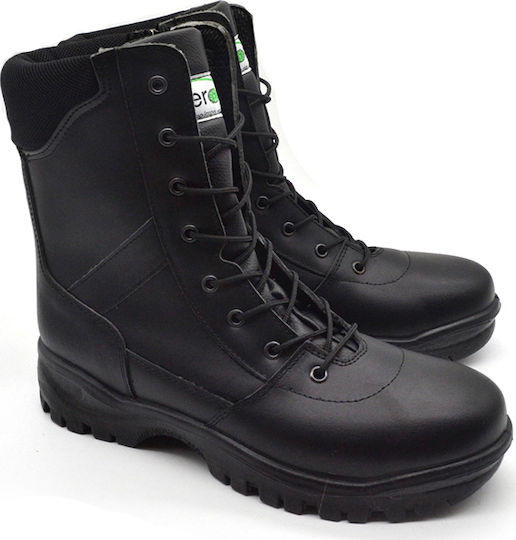 Aeropelma Military Boots Duetto 402 Leather Black 402