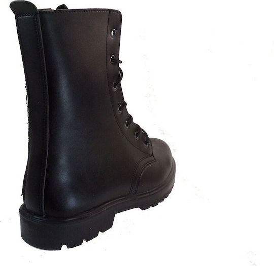 Aeropelma Military Boots Duetto 11 Leather Black 11