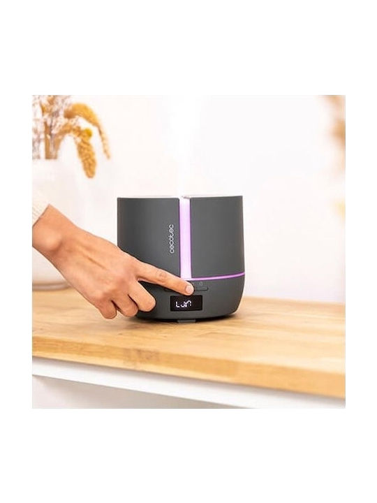 Cecotec LED Aromatherapie-Diffusor PureAroma 550 Connected mit Timer Gray 500ml 05646