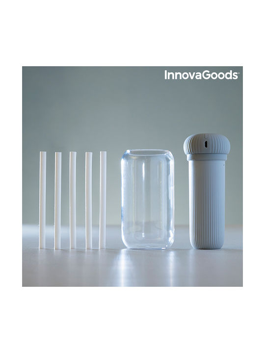 InnovaGoods LED Устройство за ароматерапия Ултразвуков V0103247 с таймер Бял 300мл V0103247