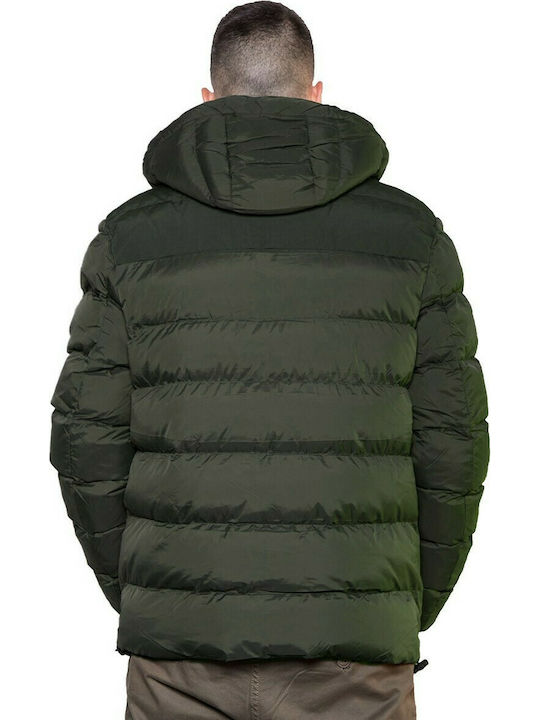 Splendid Herren Winter Jacke Puffer Khaki