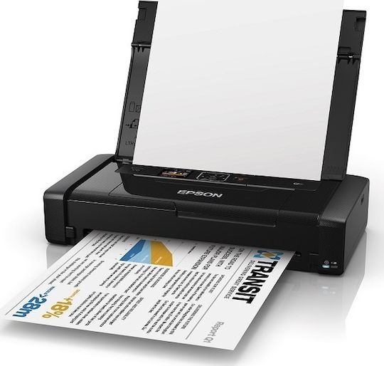 Epson Workforce WF-100W Έγχρωμoς Εκτυπωτής Inkjet με WiFi και Mobile Print C11CE05403