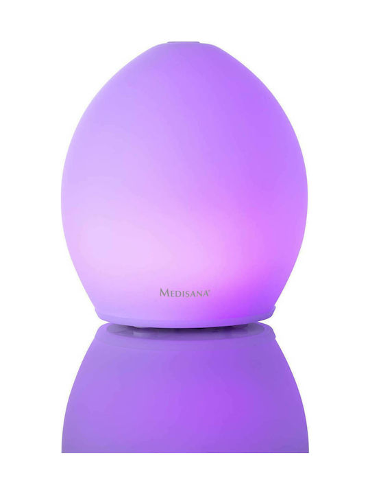 Medisana Led Συσκευή Αρωματοθεραπείας Υπερήχων AD 635 με Χρονοδιακόπτη Λευκή 100ml
