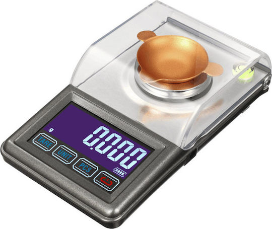 Fuzion DS-26 Electronic Precision Commercial Scale with Weighing Capacity of 0.05kg and Division 0.001gr