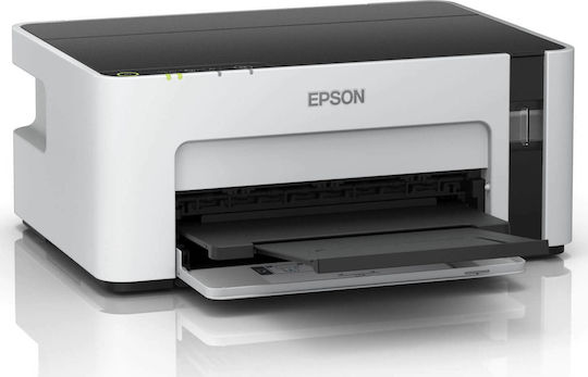 Epson EcoTank ET-M1120 Ασπρόμαυρος Εκτυπωτής Inkjet με WiFi και Mobile Print C11CG96402