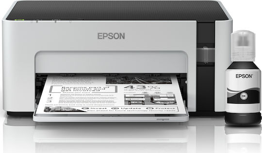 Epson Ecotank ET-M1100 Ασπρόμαυρος Εκτυπωτής Inkjet